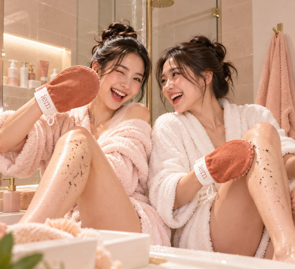 IVYLEA Exfoliating Body Glove – 3 Pack